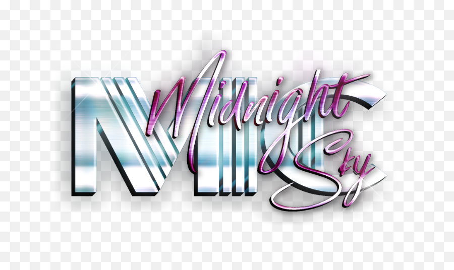Midnight Sky Logo - Miley Cyrus Midnight Sky Logo Png,Png Sky