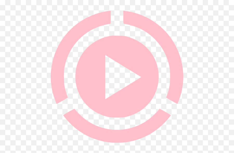 Pink Video Play 2 Icon - Perfect Video Pink Icon Png,Video App Icon