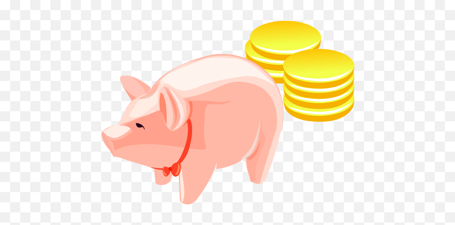 Money Pig Icon - Piggy Bank Png,Free Pig Icon