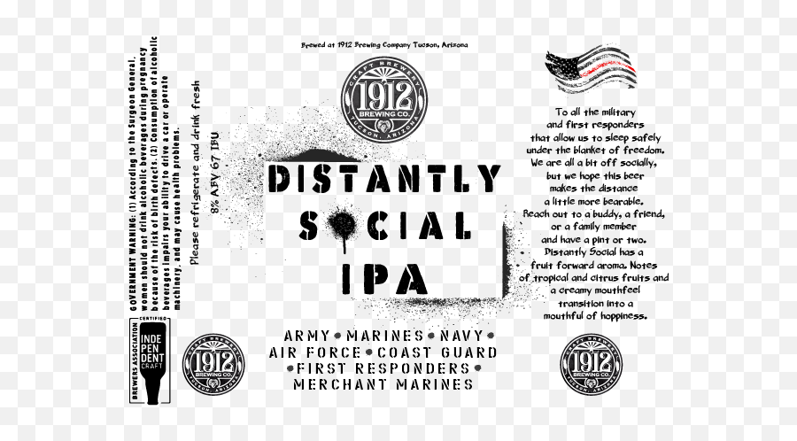 1912 Brewing Company Distantly Social - Dot Png,Fantom Drive Icon