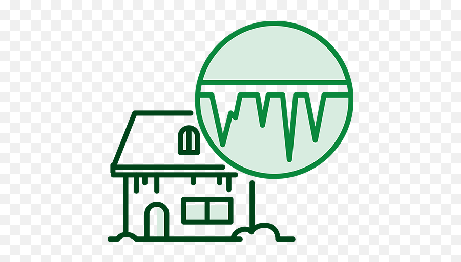 Green Attic Insulation Contractor Chicagoland Suburbs Png Dam Icon