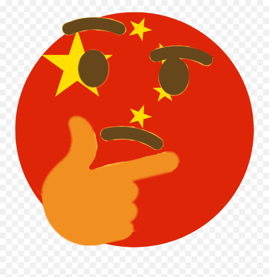 Download Thinkcn Discord Emoji - China Flag Circle Vector Discord Emojis Png,Think Emoji Png