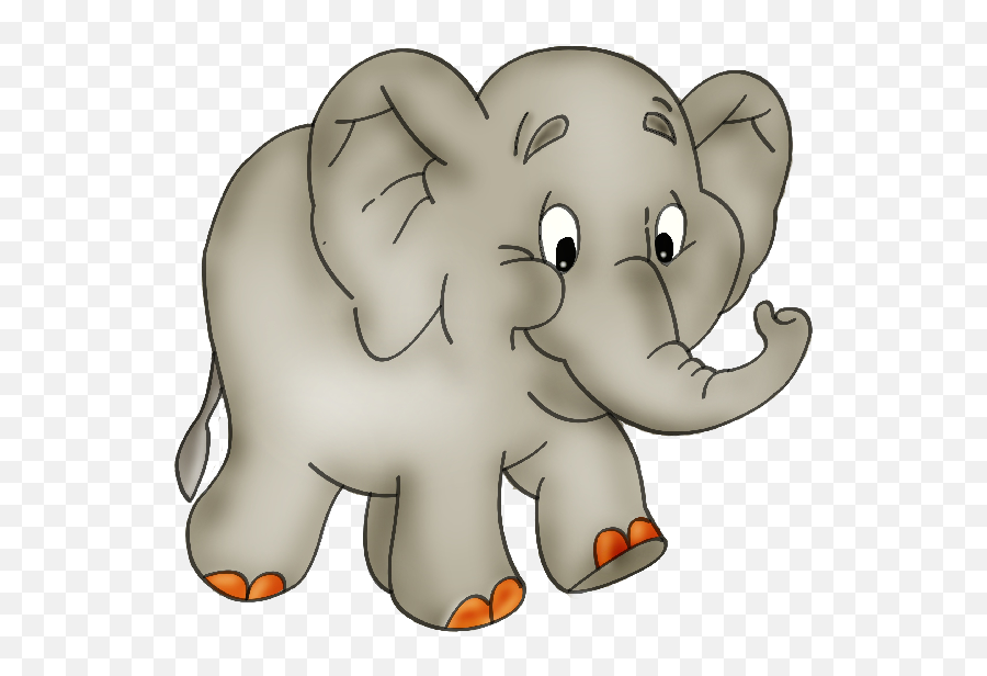 Elephant Cartoon Clip Art - Elephant Cartoon Picture For Kids Png,Elephant Clipart Transparent Background