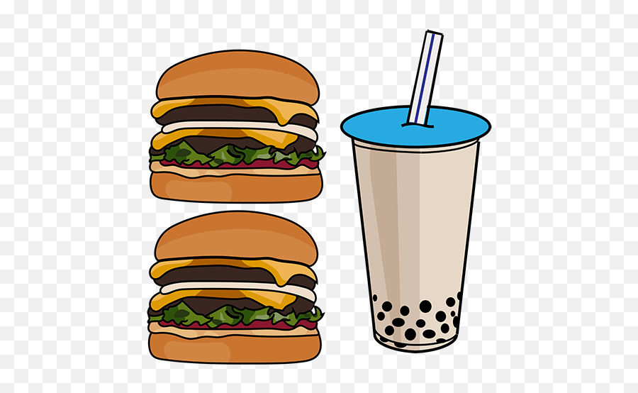 Burger Tumblr Png Transparent - Transparent Food In N Out,Burger Transparent