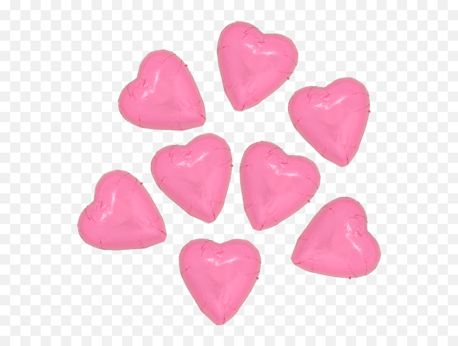 8 Pink Hearts Extra U2013 Edible Blooms New Zealand - Heart Png,Pink Hearts Png