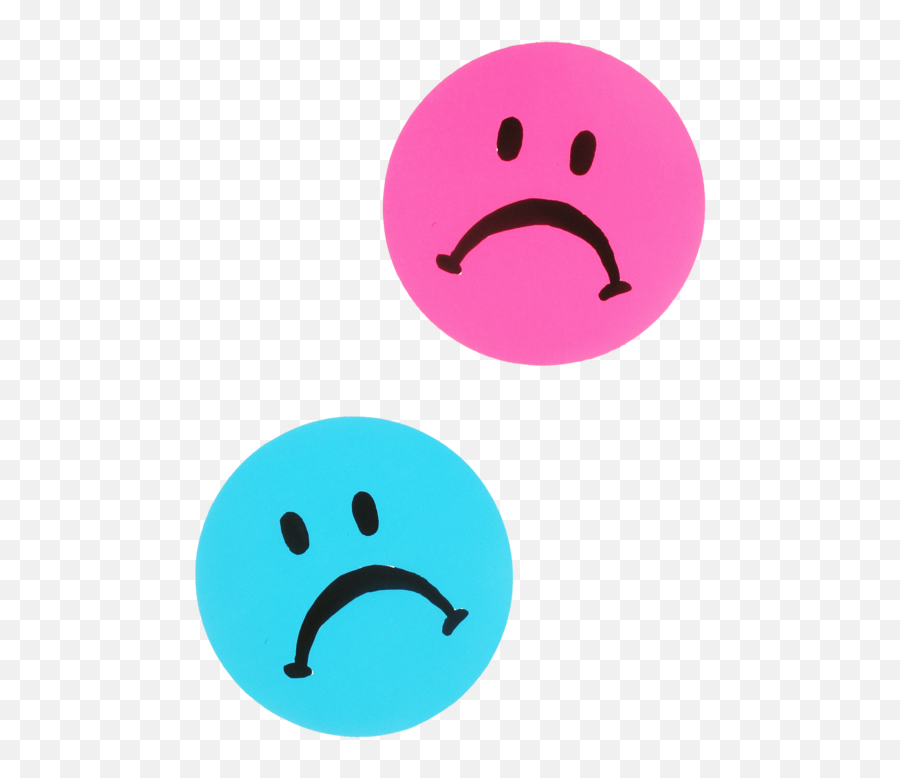 Jumbo Sad Face Sticker - Smiley Png,Sad Face Transparent
