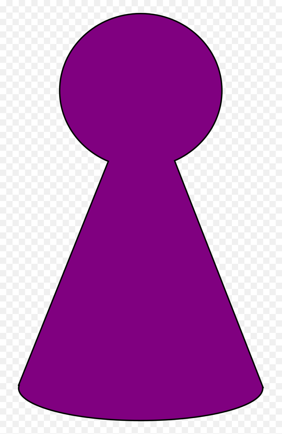 Public Domain Clip Art Image Ludo Piece - Plum Purple Id Game Piece Clipart Png,Plum Icon