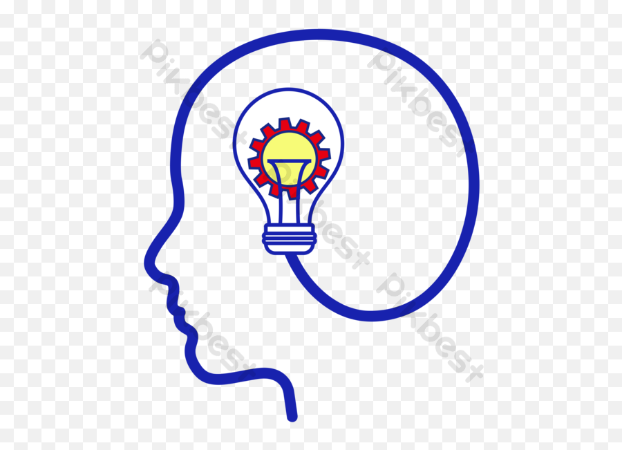 Vector Brain Lights Up Png Images Ai Free Download - Pikbest,Ai Brain Icon