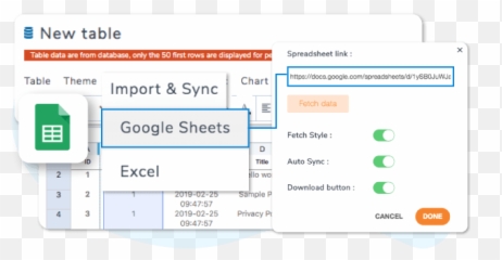Import And Synchronize Google Sheets Data With Wordpress Table - Vertical png