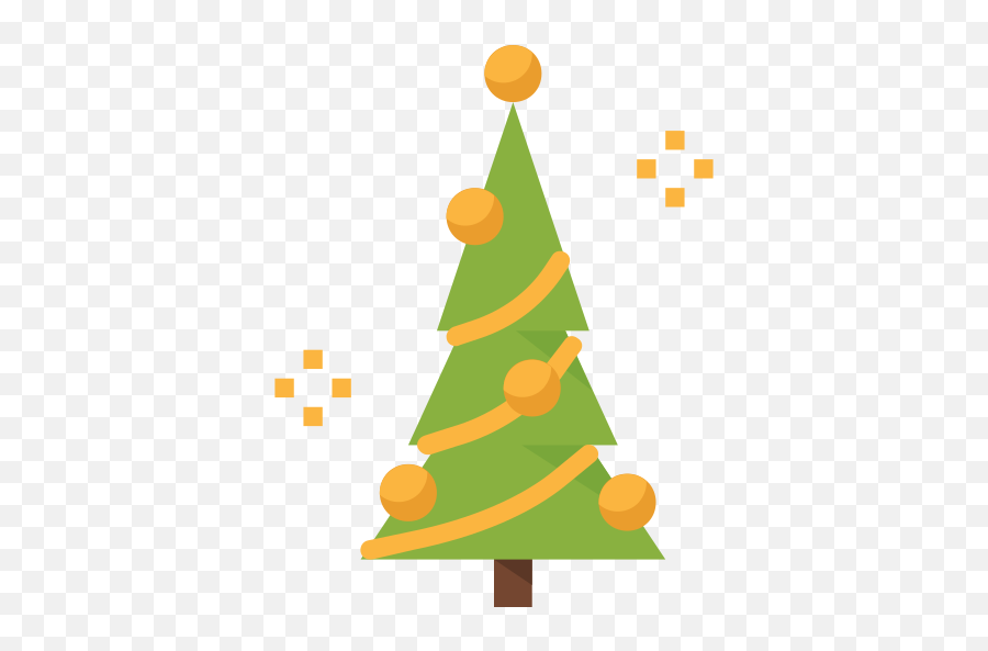 Christmas Tree - Free Nature Icons New Year Tree Png,Christmas Tree Icon Transparent