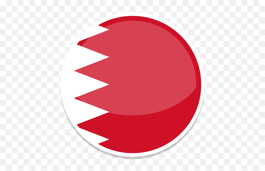 Bahrain Icon Round World Flags Iconset Custom Design - Bahrain Flag Round Png,Icon Middle East