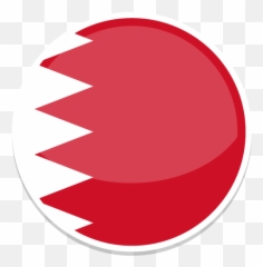 Bahrain Icon Round World Flags Iconset Custom Design - Bahrain Flag Round Png,Icon Middle East