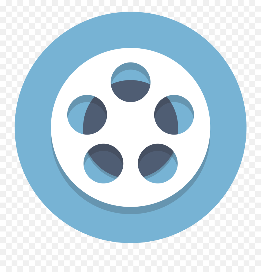 Filecircle - Iconsfilmreelsvg Wikimedia Commons Circle Film Reel Png,Film Reel Png