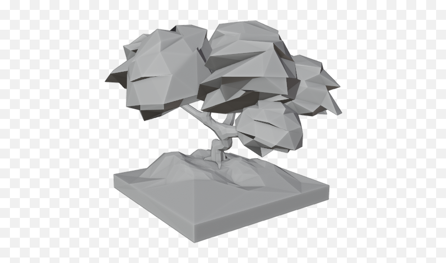 Low Poly Stylized Tree By Targni 3docean Png Icon