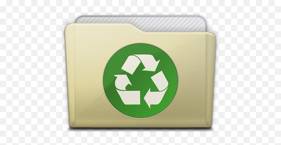 Beige Folder Recycle Icon - Leopaqua R3 Icons Softiconscom Recycle Folder Png,Recycle Icon Png