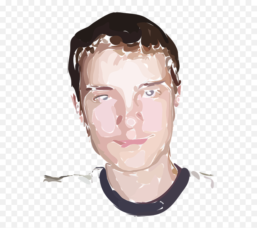 Teen Teenager Boy - Drawing Teenager Face Png,Teen Png
