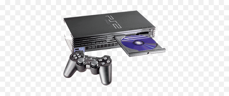 Playstation Png Transparent - Ps2 Console,Ps2 Controller Png