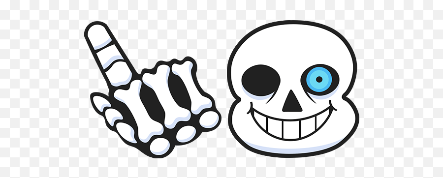 Undertale Sans Cursor - Undertale Cursor Png,Sans Undertale Transparent