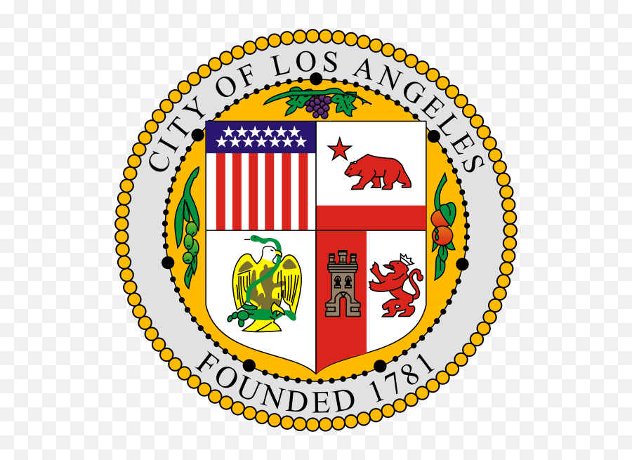 Somos Angeleños Los Ángeles L - Los Angeles Seal Png,Kcet Logo