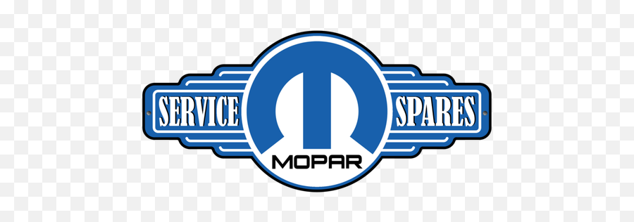 Mopar Blue M Logo Tin Sign - Mopar Png,M Logo