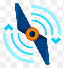 Airscrew Transportation Propeller Electronics Drone Icon - Drone Propeller Icon png