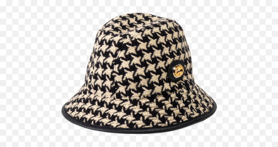 Gucci Fedora Hat With Flora Print Png