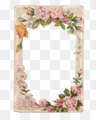 Help Your Garden Grow With These Simple Tips Flower Frame - Flower Design Borders And Frames Png,Vintage Picture Frame Png