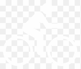 White Cyclist Bicycle Clip Art - vector clip Cycling Symbol png