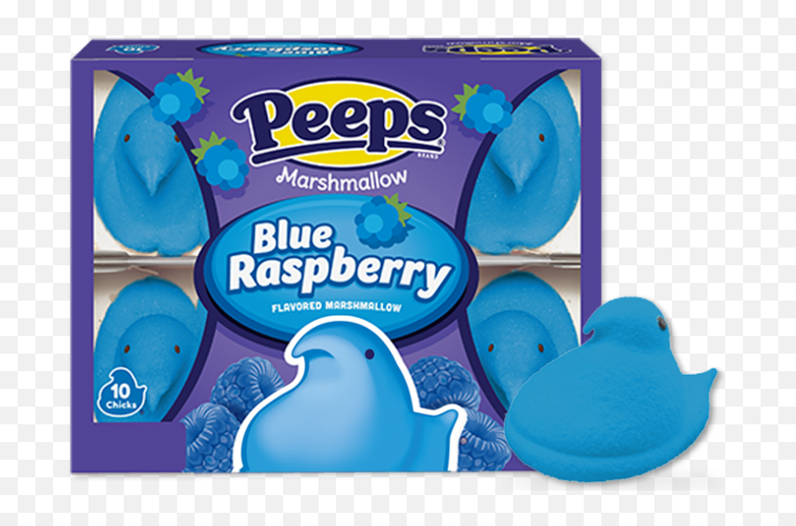 Peeps Candy Transparent Png Image - Peeps Blue Transparent,Peeps Png