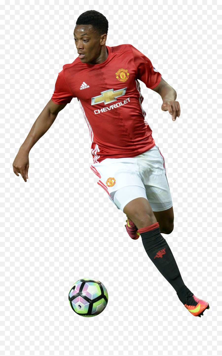 Download United Cup Football Anthony Martial Player Fc Hq - Davinson Sanchez Ajax Png,Soccer Player Png