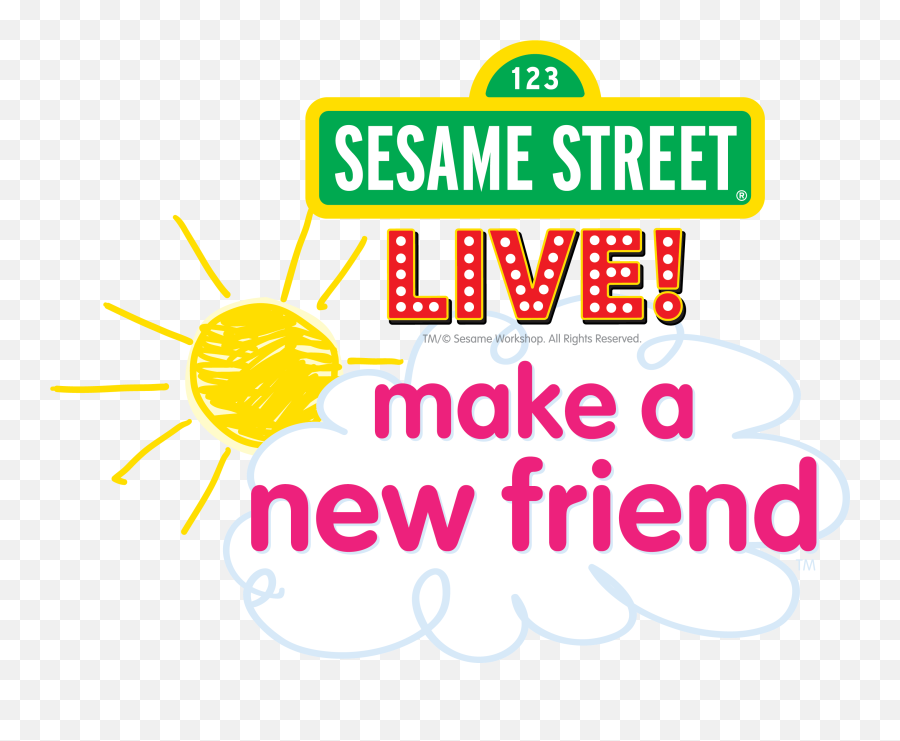 Sesame Street Png - Sesame Street Sign,Sesame Street Png