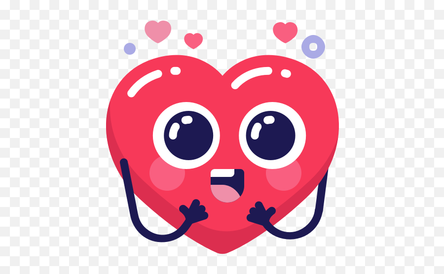Cute Emoji Heart Icon - Icon Png,Cute Png Images