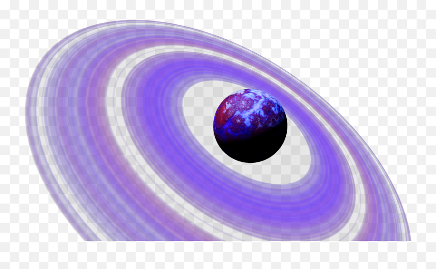 Download Purple Blue Planet Rings - Galaxy Png Image With No Planet Rings Transparent,Galaxy Background Png