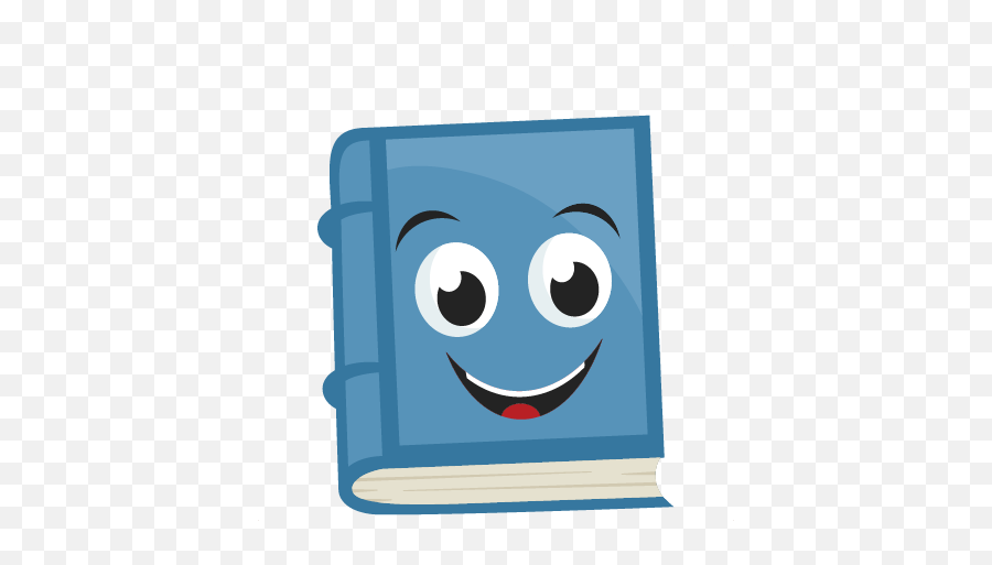 Happy Book Svg Scrapbook Cut File Cute Clipart Files For - Happy Book Clipart Png,Book Silhouette Png