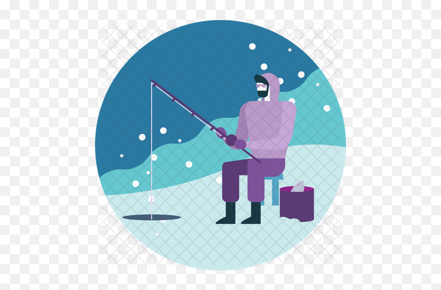 Fishing Icon - Illustration Png,Fisherman Png