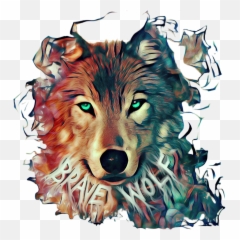 Products U2013 Brave Wolf Customs - Wolf In The Woods Png,Wolf Logo