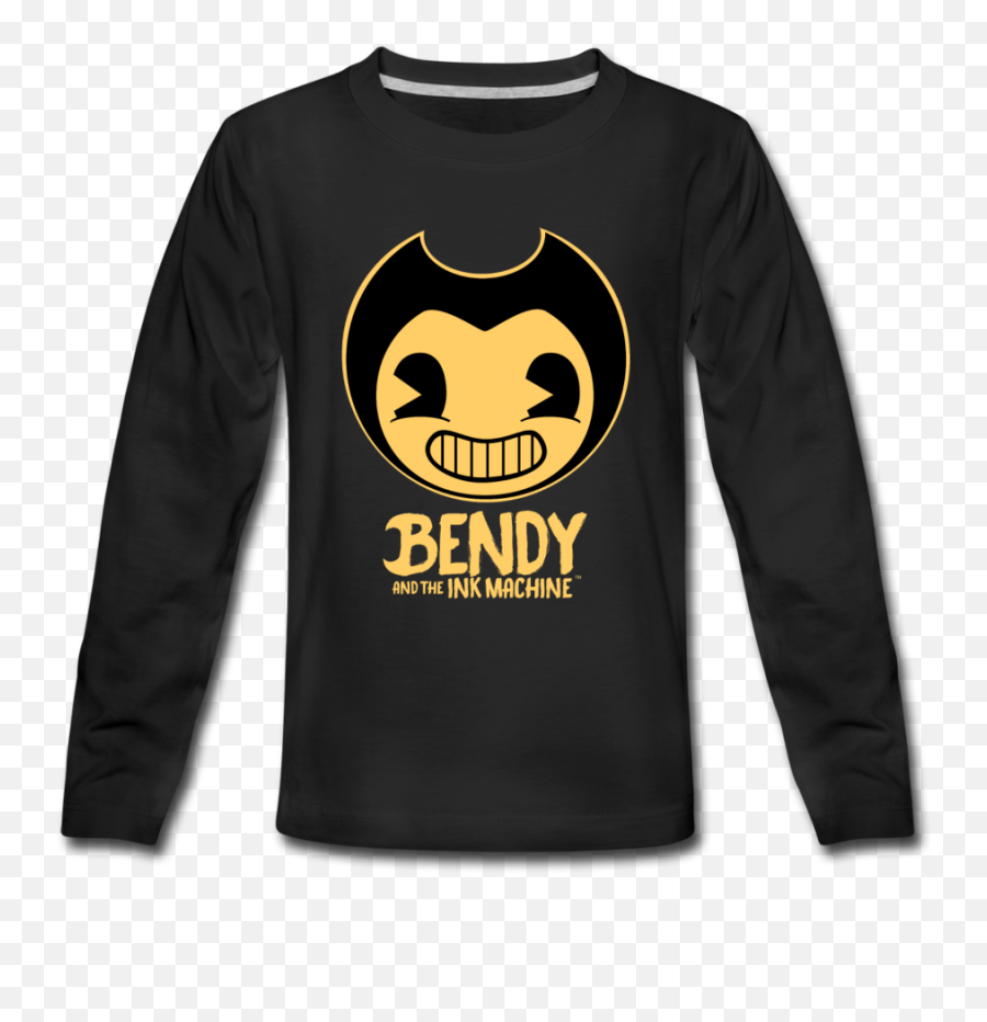 Ink Machine Logo Long Sleeve T - Bendy And The Ink Machine Camisetas Png,Bendy And The Ink Machine Logo