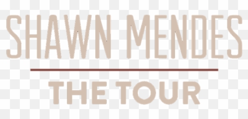 Shawn Mendes The Tour - Bottles Of Australia Png,Shawn Mendes Png