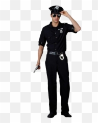 Png Images Transparent Background - Police Halloween Costume Men,Cop Png