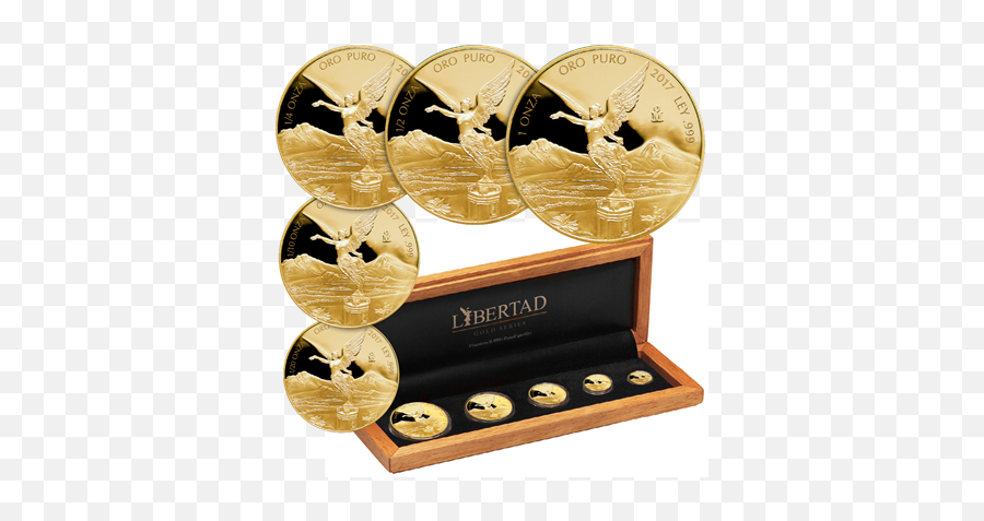 Libertad - Gold Proof Set Emkcom 2018 Gold Proof Libertad Png,Proof Png