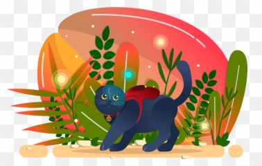 Dribbble - Catpng By Xenia Chaika Cartoon,Nyan Cat Png