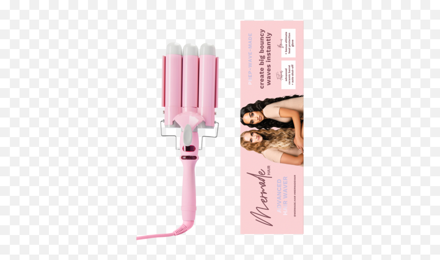Hair Waver - Pink Original 32mm Preorder For Dispatch Mermade Hair Waver 32mm Pink Png,Pink Hair Png