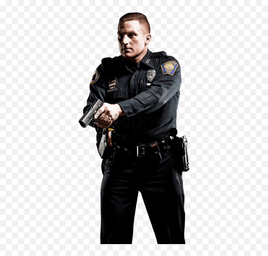 Free Png Policeman Images - Cop With Gun Png,Policeman Png