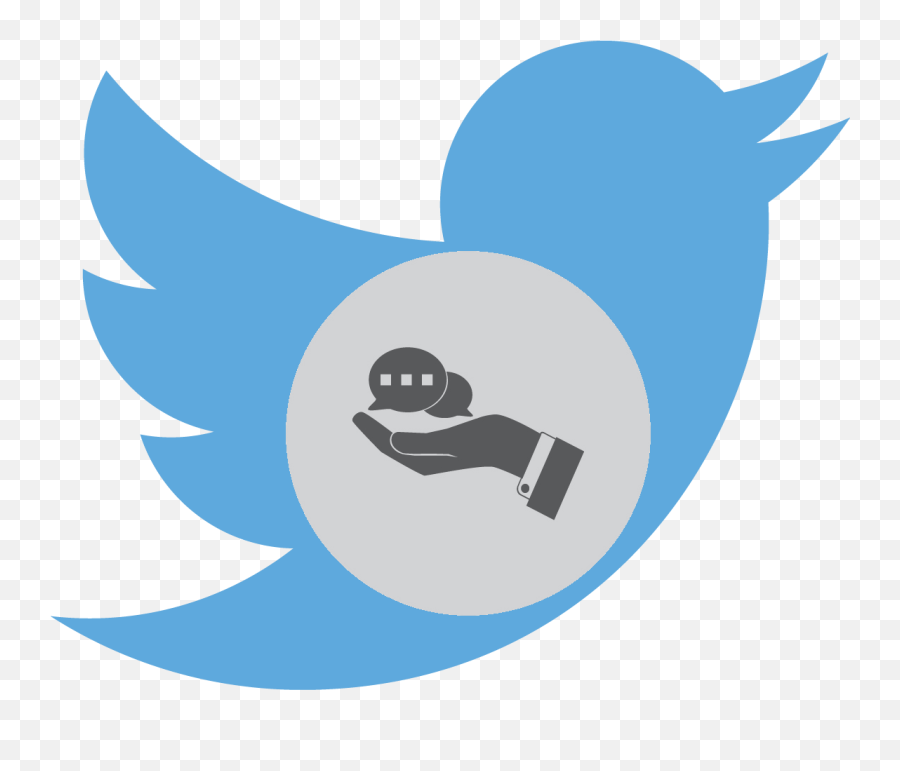 Twitter Logo Cut Out Clipart - Twitter 2019 Logo Png,New Twitter Logo