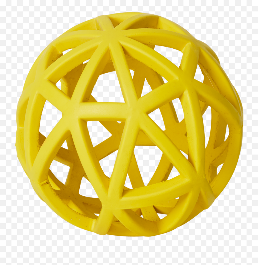 Budz Dog Toy Rubber Ball Soft 4 - Geometric Png,Dog Toy Png