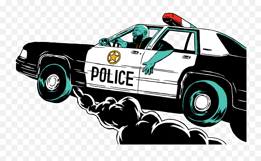 Clipart Cars Police Officer - Pop Art Police Car Png,Police Car Transparent