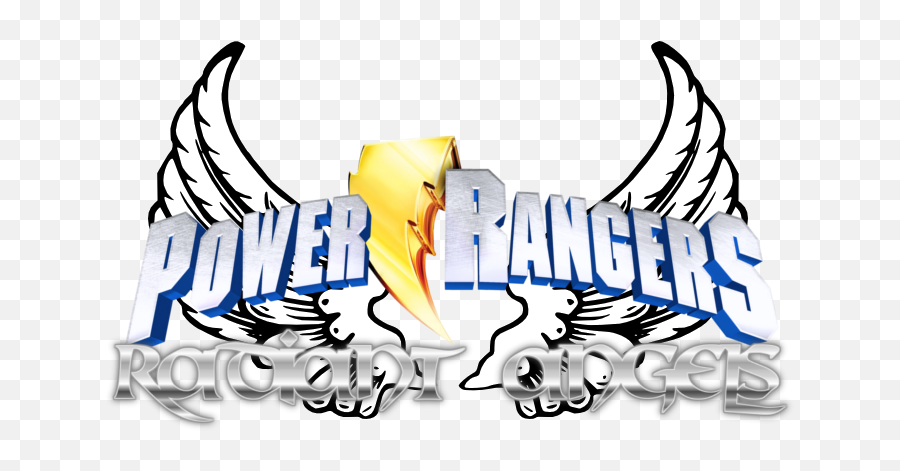 Download Power Rangers Radiant Angels Logo - Logo Power Angel Wings Png,Power Rangers Logo Png