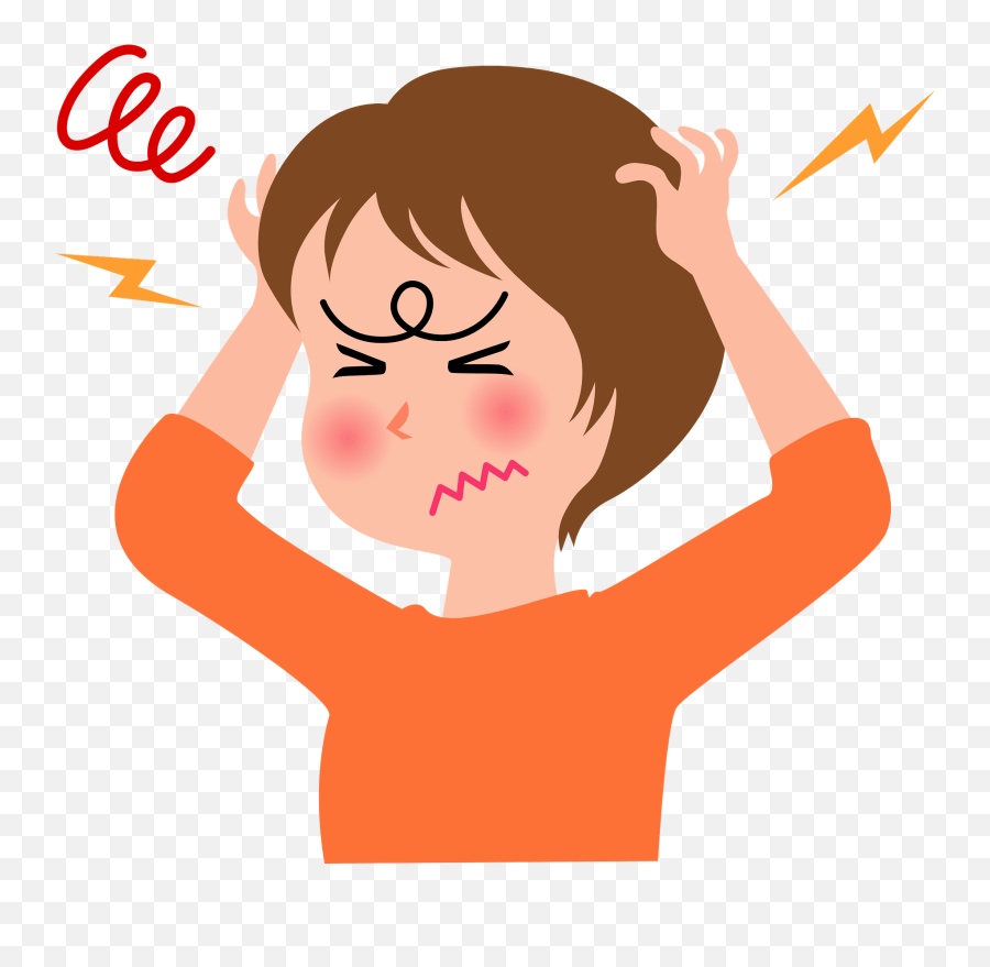 Stressed Woman Clipart - Stress Clipart Png,Stress Transparent