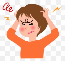 Stressed Woman Clipart - Stress Clipart Png,Stress Transparent
