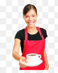 Download Free Png Waitress - Waitress Serving Coffee Png,Waitress Png